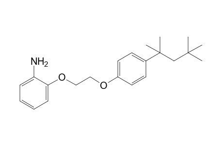 o-{2-[p-(1,1,3,3-tetramethylbutyl)phenoxy]ethoxy}aniline