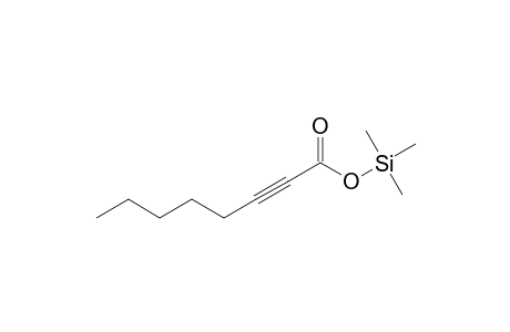Trimethylsilyl 2-octynoate