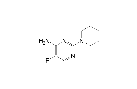 4-pyrimidinamine, 5-fluoro-2-(1-piperidinyl)-