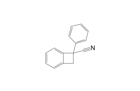 7-Phenylbicyclo[4.2.0]octa-1,3,5-trien-7-carbonitrile