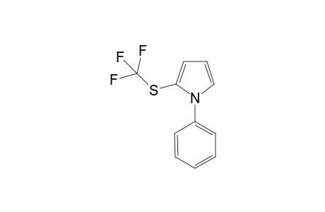 1-Phenyl-2-((trifluoromethyl)thio)pyrrole