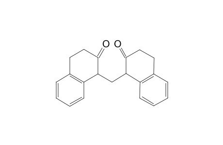 1-[(2-oxo-1,2,3,4-tetrahydro-1-naphthalenyl)methyl]-3,4-dihydro-2(1H)-naphthalenone