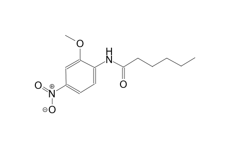 N-(2-methoxy-4-nitrophenyl)hexanamide