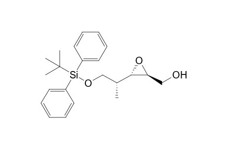 (2S,3S,4R)-5-(tert-Butyldiphenylsilyloxy)-2,3-epoxy-4-methylpentan-1-ol