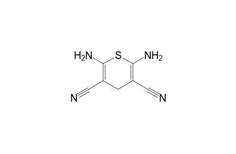 2,6-bis(azanyl)-4H-thiopyran-3,5-dicarbonitrile