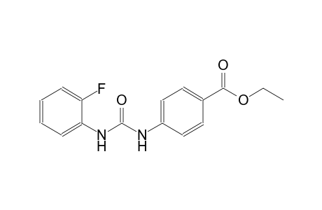 ethyl 4-{[(2-fluoroanilino)carbonyl]amino}benzoate