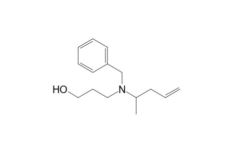 3-[(N-(1'-Allylethyl)-N-benzylamino]-1-propanol