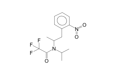 N-TRIFLUOROACETYL-N-ISOPROPYL-2-AMINO-1-(2-NITROPHENYL)PROPANE