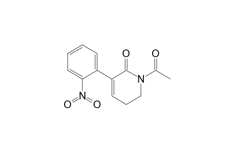 5,6-Dihydro-1-Acetyl-3-(2-nitrophenyl)pyridin-2(1H)-one