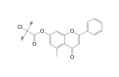 7-Hydroxy-5-methylflavone, chlorodifluoroacetate