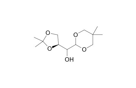 1-(2',2'-Dimethyl-1',3'-dioxolan-4'-yl)-(5,5-dimethyl-1,3-dioxan-2-yl)-methanol