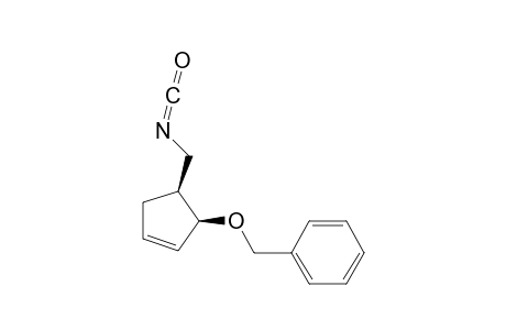 cis-( 2-Benzyloxycyclopent-3-enyl)methyl isocyanate