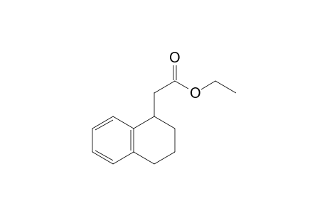 2-(1,2,3,4-tetrahydronaphthalen-1-yl)acetic acid ethyl ester