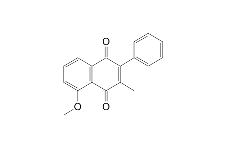 2-Phenyl-3-methyl-5-methoxy-1,4-naphthoquinone