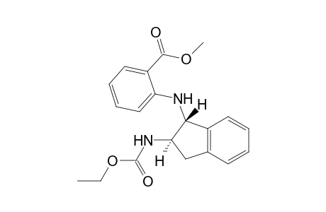 trans-2-Ethoxycarbonylamino-1-(2-methoxycarbonylanilino)indane