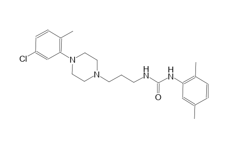 urea, N-[3-[4-(5-chloro-2-methylphenyl)-1-piperazinyl]propyl]-N'-(2,5-dimethylphenyl)-