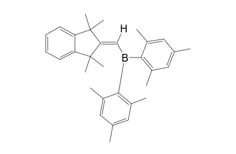 1,1,3,3-TETRAMETHYL-2-((DIMESITYLBORO)-METHYLIDENE)-INDANE