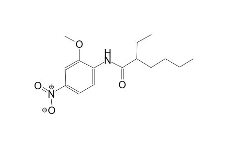 2-ethyl-N-(2-methoxy-4-nitrophenyl)hexanamide