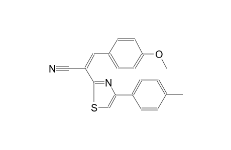 2-thiazoleacetonitrile, alpha-[(4-methoxyphenyl)methylene]-4-(4-methylphenyl)-