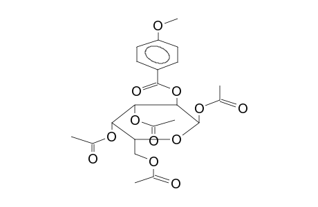 1,3,4,6-TETRA-O-ACETYL-2-O-PARA-METHOXYBENZOYL-ALPHA-D-GALACTOPYRANOSE