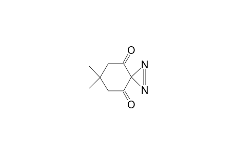 6,6-dimethyl-1,2-diazaspiro[2.5]oct-1-ene-4,8-dione