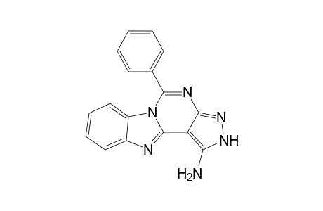 5-phenyl-2H-benzo[4,5]imidazo[1,2-c]pyrazolo[4,3-e]pyrimidin-1-amine