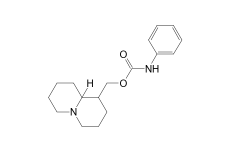 Octahydro-2H-quinolizin-1-ylmethyl phenylcarbamate