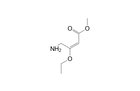 3-Ethoxy,3-(methylamino)-2-propenoic acid methyl ester
