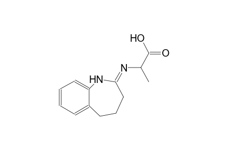 N-[(2E)-1,3,4,5-tetrahydro-2H-1-benzazepin-2-ylidene]alanine