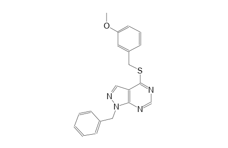 3-{[(1-benzyl-1H-pyrazolo[3,4-d]pyrimidin-4-yl)sulfanyl]methyl}phenyl methyl ether