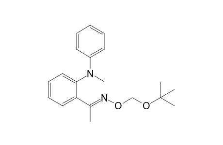 2-[(E)-N-(tert-butoxymethoxy)-C-methyl-carbonimidoyl]-N-methyl-N-phenyl-aniline