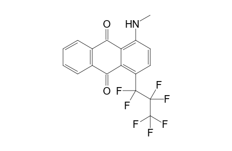 1-(Methylamino)-4-(perfluoropropyl)anthraquinone