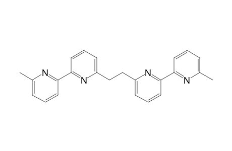 2-methyl-6-[6-[2-[6-(6-methyl-2-pyridinyl)-2-pyridinyl]ethyl]-2-pyridinyl]pyridine