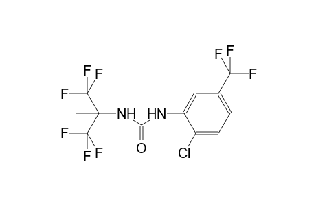 N-[2-chloro-5-(trifluoromethyl)phenyl]-N'-[2,2,2-trifluoro-1-methyl-1-(trifluoromethyl)ethyl]urea