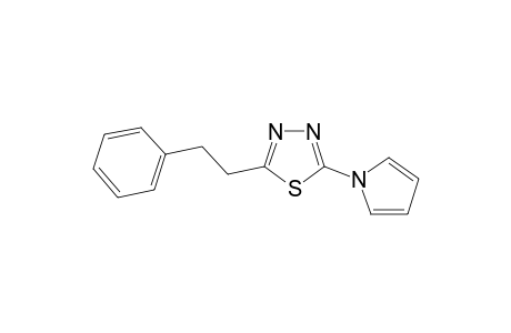 2-(2-Phenylethyl)-5-(1H-pyrrol-1-yl)-1,3,4-thiadiazole
