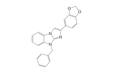 2-(1,3-benzodioxol-5-yl)-9-benzyl-9H-imidazo[1,2-a]benzimidazole