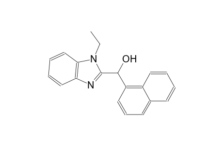(1-ethyl-1H-benzimidazol-2-yl)(1-naphthyl)methanol