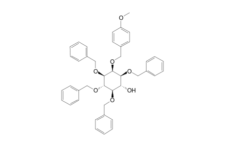 (+)-2,4,5,6-Tetra-O-benzyl-1-O-(p-methoxybenzyl)-myo-insitol