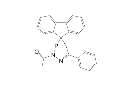 2-Acetyl-4-phenyl-spiro[2,3-diaza-1-phospha]-bicyclo[3.1.0]hex-3-ene-6,9'-(9H)-fluorene