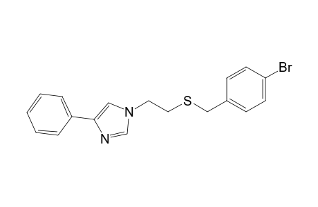 1-[2-[(4-bromobenzyl)thio]ethyl]-4-phenyl-imidazole