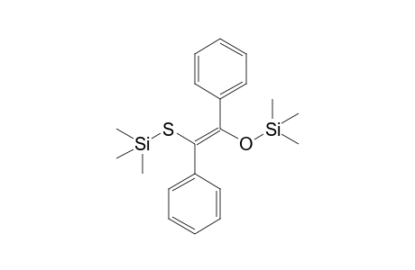 [(E)-1,2-diphenyl-2-trimethylsilyloxy-ethenyl]sulfanyl-trimethyl-silane