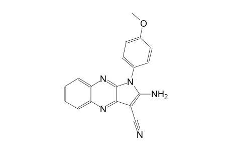 1H-pyrrolo[2,3-b]quinoxaline-3-carbonitrile, 2-amino-1-(4-methoxyphenyl)-