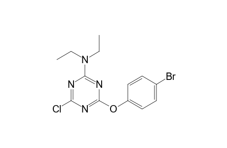 4-(4-bromanylphenoxy)-6-chloranyl-N,N-diethyl-1,3,5-triazin-2-amine