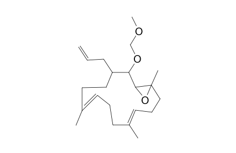 (1RS,2SR,3SR,6E,10E,14SR)-2,3-Epoxy-14-(2-propenyl)-3,7,11-trimethyl-6,10-cyclotetradecadien-1-yl Methoxymethyl Ether