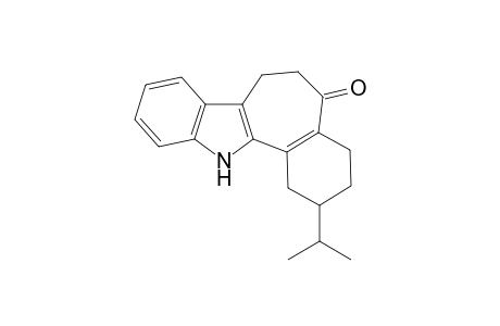 2-Isopropyl-2,3,4,6,7,12-hexahydrobenzo[6,7]cyclohepta[1,2-b]indol-5(1H)-one