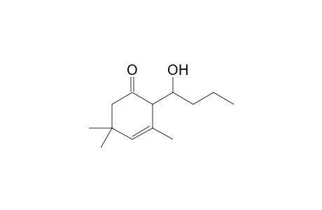 2-(1-hydroxybutyl)-3,5,5-trimethyl-1-cyclohex-3-enone