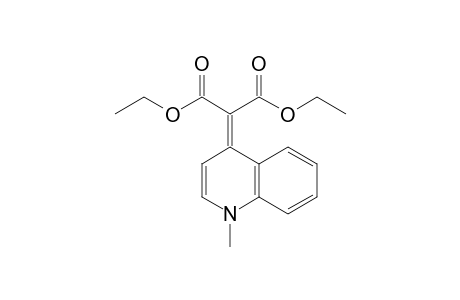 N-Methyl-4-bis(ethoxycarbonyl)methylenequinoline