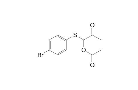 1-(4-bromophenylthio)-2-oxopropyl acetate