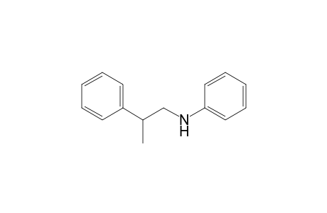 N-(2-Phenylpropyl)aniline