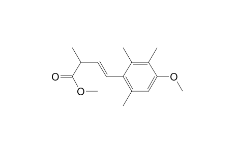 Methyl trans-4-(4-methoxy-2,3,6-trimethylphenyl)-2-methyl-3-butenoate